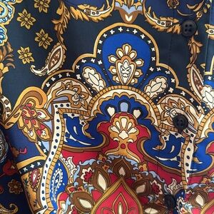 Rachel Zoe Multicolor Paisley Blouse